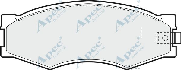 APEC BRAKING Jarrupala, levyjarru PAD452